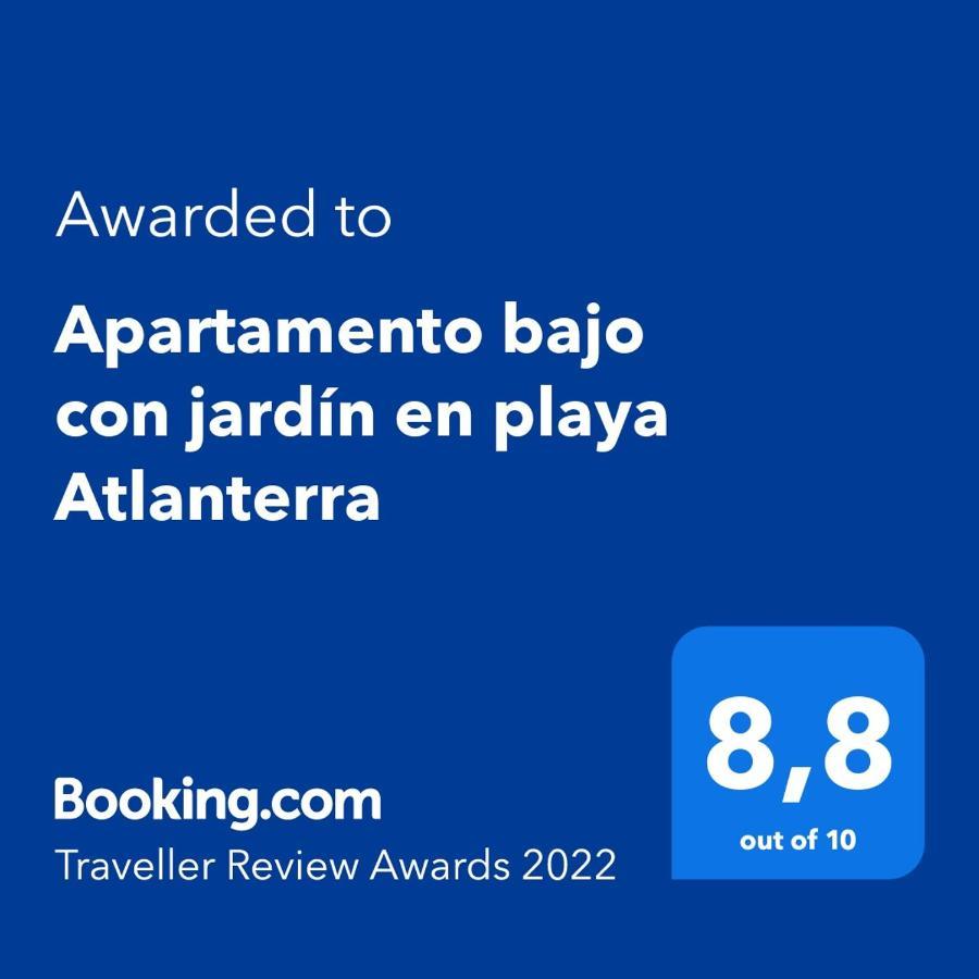 Apartamento Bajo Con Jardin En Playa Atlanterra Zahara de los Atunes Kültér fotó